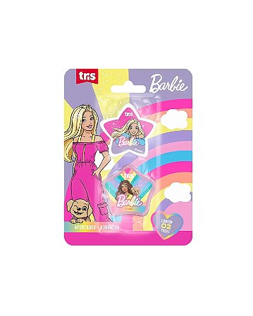 Apontador E Borracha Escolar Da Barbie