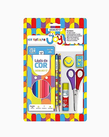 Kit Escolar Joy 18 Unidades