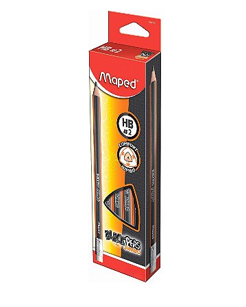 Lápis Grafite Black Peps Classic 6 B - Maped- 1 Unidade