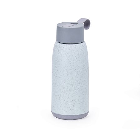 Garrafa de Vidro 350ml com Alça de Silicone