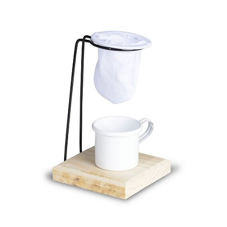 Coador Café Individual- Kit Com 3 Peças