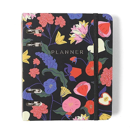 Agenda Planner Argolado 2026 Doce Florada Semanal Notas A6