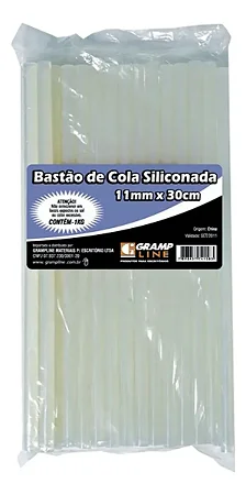Cola Quente Silicone Em Bastão Grossa Transparente - 1kg