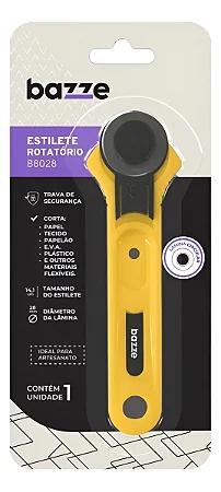 Estilete Rotatório Bazze Lâmina 28 Mm.