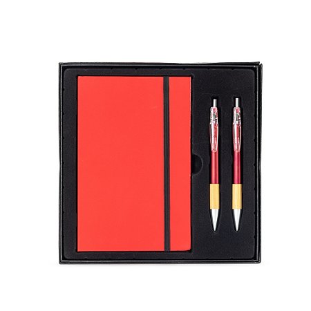 Kit Executivo 3 Peças Caneta Caderno E Lapiseira