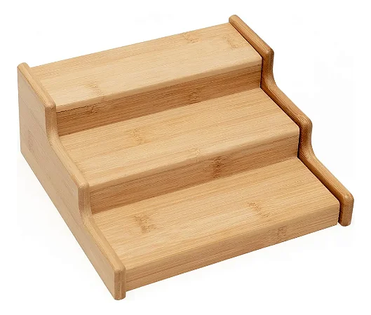 Rack Organizador Extensível De Bambu - Oikos