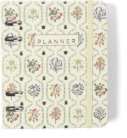 Agenda 2026 Mini Planner Argolado A6 Cicero Semanal Jardim