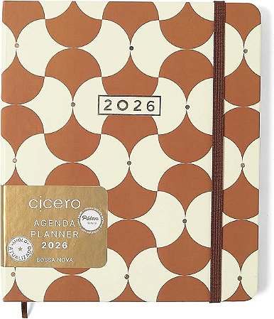 Agenda Planner Semanal Planej 2026 17x19,5cm Bossa Nova