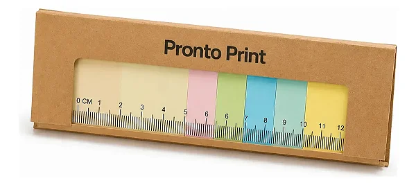Caderno Blocos Adesivos- Kit 50 Unid. Personalizado