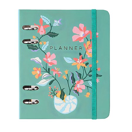 Agenda Planner A6 Argolada 2027 Cicero Noronha Flora Marinha