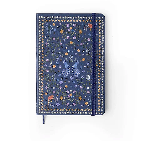 Caderno Criativo Cícero Realeza Marinho 100 Folhas Capa Dura