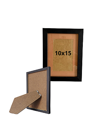 Porta Retrato A6 10x15 cm  - P/  Imagens Fotos - PASPATUR DUNA C/ Vidro