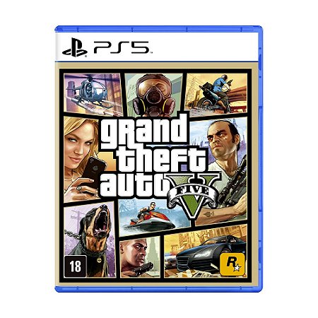 Jogo Grand Theft Auto V - PS5 - Mídia Física