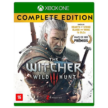 Jogo The Witcher 3: Wild Hunt (Complete Edition) - Xbox One - Mídia Física