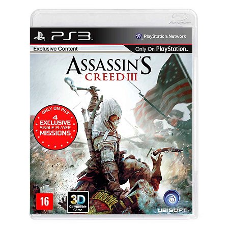 Jogo Assassin's Creed III - PS3