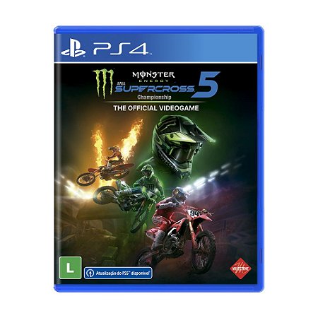 Jogo Monster Energy Supercross - The Official Videogame 5 - PS4
