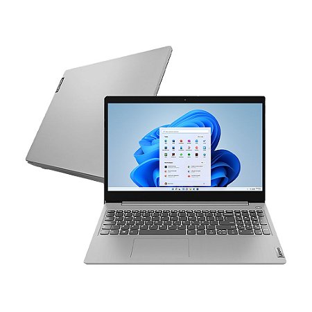 Notebook Lenovo IdeaPad 3i, 3I-15IGL, Intel Celeron, 128GB SSD, 4GB, Windows 11, 15.6" - 82BU0006BR