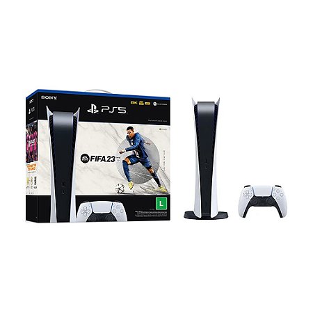 Console Playstation 5 com Jogo FIFA 23 Multisom