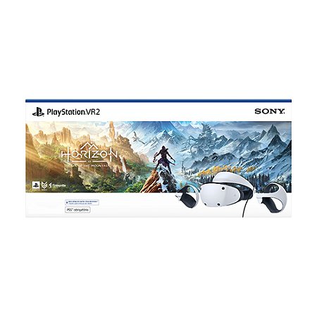 PlayStation VR2, Branco com Controles e Gatilhos Adaptáveis + Horizon Call of the Mountain para PS5 - CFI-ZVR1WX