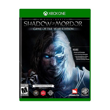 Jogo Middle-Earth: Shadow of Mordor (GOTY) - Xbox One - Mídia Física