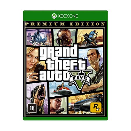 Jogo Grand Theft Auto V Premium Edition - gta 5 - xbox one em