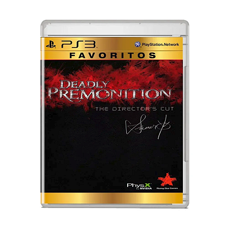 Jogo Deadly Premonition: The Director's Cut - PS3