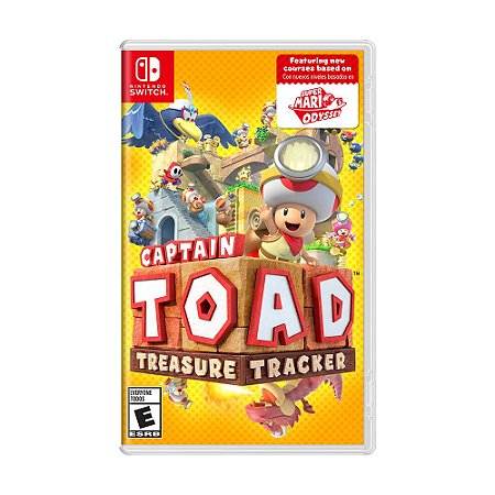 Captain Toad: Treasure Tracker - Switch - ShopB - 14 anos!