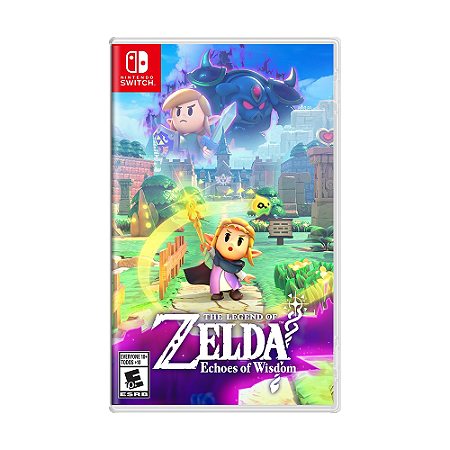 Jogo The Legend Of Zelda Echoes Of Wisdom - Switch - Mídia Física
