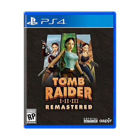 Jogo Tomb Raider I-III Remastered Starring Lara Croft - PS4