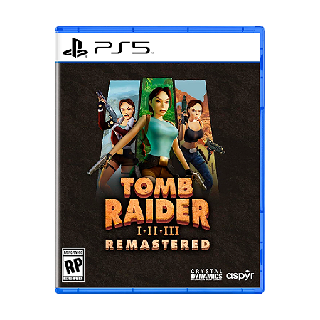 Jogo Tomb Raider I-III Remastered Starring Lara Croft - PS5 - Mídia Física