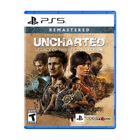 Jogo Uncharted:  Legacy of Thieves Collection (Coleção Legado dos Ladrões) - PS5