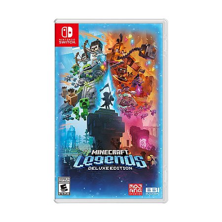 Jogo Minecraft Legends Deluxe Edition - Switch - Mídia Física