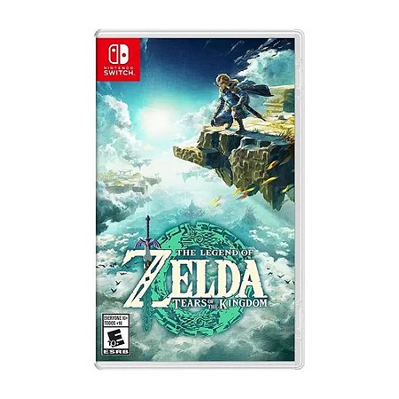 Jogo The Legend Of Zelda Tears Of The Kingdom - Nintendo Switch - Mídia Física