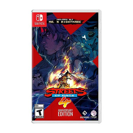 Jogo Streets of Rage 4 (Anniversary Edition) - Switch