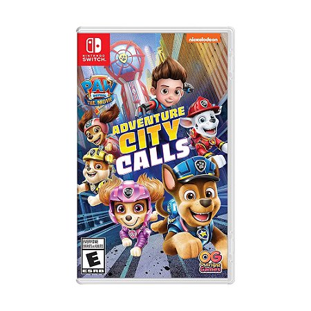 Jogo Paw Patrol Adventure City Calls - Switch