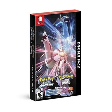 Jogo Pokémon Brilliant Diamond & Pokémon Shining Pearl (Double Pack) - Switch