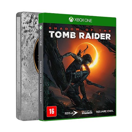 Jogo Shadow of the Tomb Raider (Steelbook Edition) - Xbox One