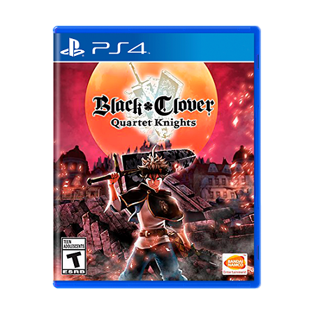 Jogo Black Clover: Quartet Knights - PS4 - Mídia Física