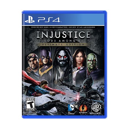 Jogo Injustice: Gods Among Us (Ultimate Edition) - PS4 - Mídia Física