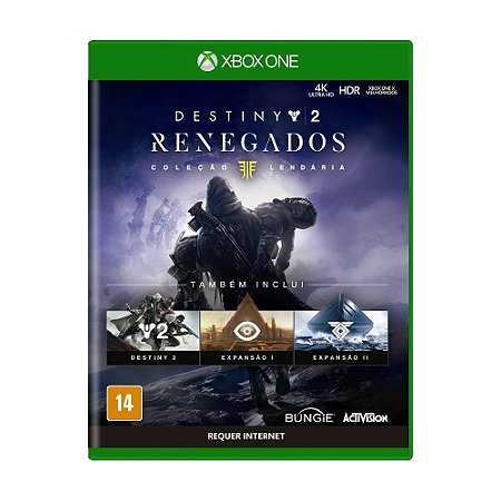 Jogo Destiny 2: Renegados (Coleção Lendária) - Xbox One - Mídia Física