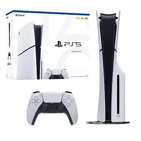 Console PlayStation 5 Slim com disco - PS5 (Base de troca)