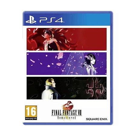Jogo Final Fantasy VIII Remastered - PS4
