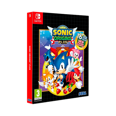 Jogo Sonic Origins Plus - Switch
