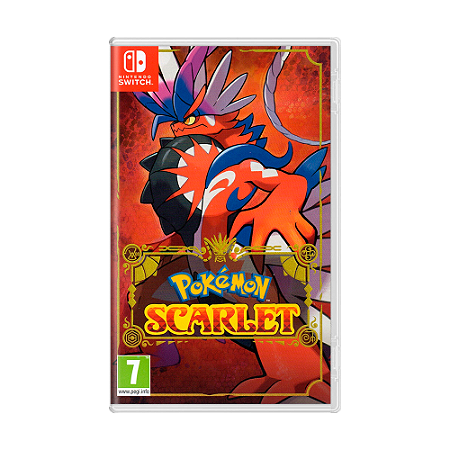Jogo Pokemon Scarlet - Switch - Mídia Física