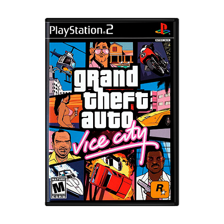 Jogo Grand Theft Auto: Vice City (GTA) - PS2