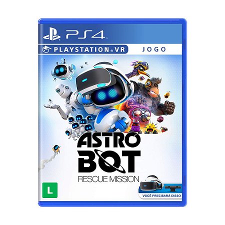 Jogo Astro Bot: Rescue Mission - PS4 VR - Mídia Física