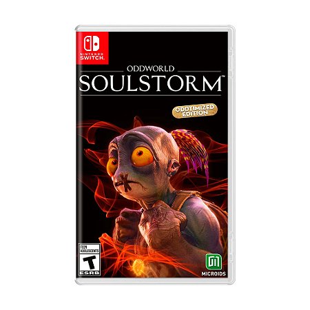 Jogo Oddworld Soulstorm Oddtimized - Nintendo Switch - Mídia Física