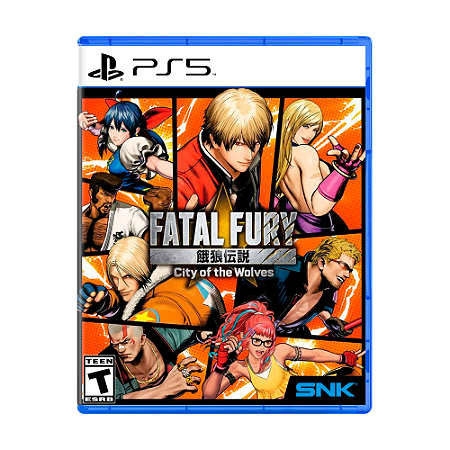 Jogo Fatal Fury City Of The Wolves - PS5 - Mídia Física