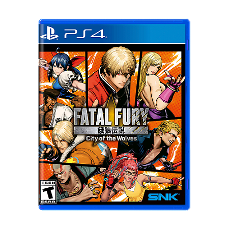 Jogo Fatal Fury City Of The Wolves - PS4