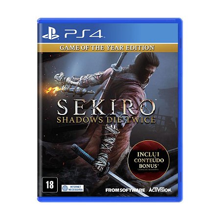 Jogo Sekiro: Shadows Die Twice - PS4